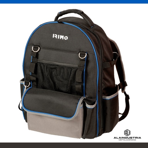 [204026] MOCHILA CON RUEDAS Y 51 BOLSILLOS. 26 LITROS 440x220x360mm IRIMO