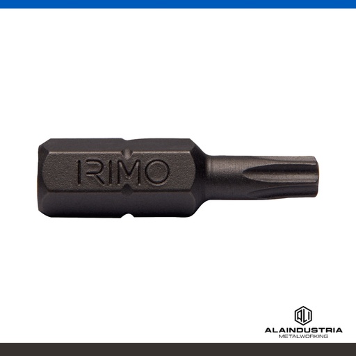 [204444] PUNTA TORX INVIOLABLE DE 1/4" (CAJA DE 5 PIEZAS) T15 IRIMO