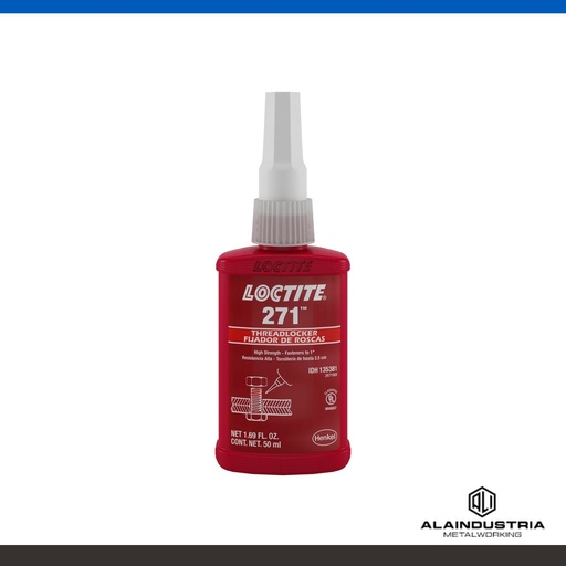 [203319] FIJADOR DE ROSCAS FUERTE 50ml LOCTITE 271