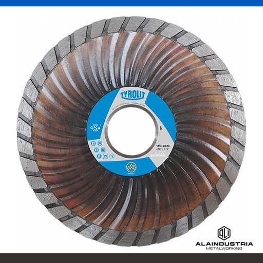 [205808] DISCO DIAMANTADO TURBO GRANITO Ø178X22,2mm TYROLIT PREMIUM
