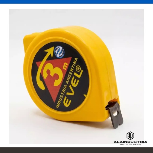 [205843] CINTA MÉTRICA 3M X16mm EVEL ECOFLEX
