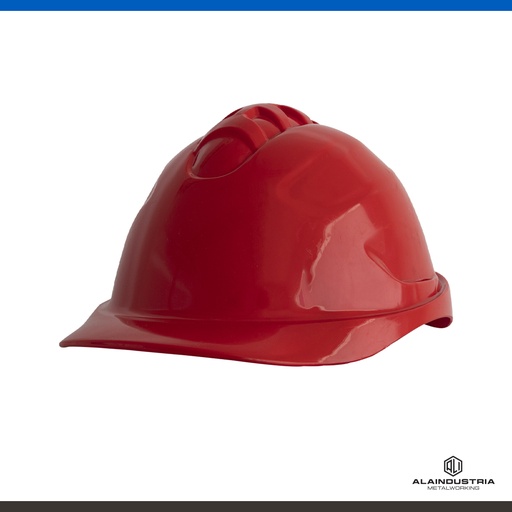 [201201] CASCO MINERO ROJO POLIETILENO IRAM3620 (CLASE B-TIPO1)